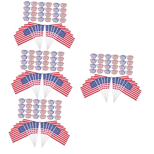 PRETYZOOM 48 Sätze Brille der amerikanischen Flagge patriotische Shutterbrille Mini- Amerikanische Flagge Augenklappe Amerikanische Flagge Sonnenbrille patriotische Shutter-Sonnenbrille PRETYZOOM 48 Sätze Brille der amerikanischen Flagge patriotische Shutterbrille Mini- Amerikanische Flagge Augenklappe Amerikanische Flagge Sonnenbrille patriotische Shutter-Sonnenbrille von PRETYZOOM