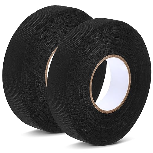 PRETYZOOM 5 Rollen Hochtemperaturbeständiges Gewebeband Kabelbaum Klebeband für Geräuschreduzierung und Isolierung Fahrzeugen Langlebig und Flexibel für Elektrische Anwendungen von PRETYZOOM