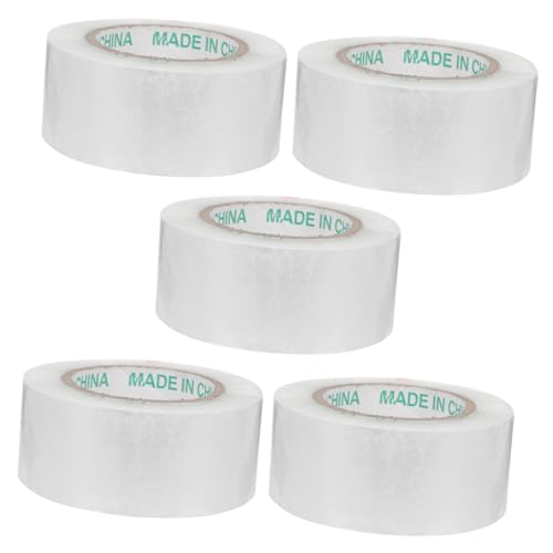 PRETYZOOM 5 Rollen Versandklebeband durchsichtiges paketklebeband Transparente Verpackungsklebeband - Transparentes Packband ziehen um Packband für den Umzug Versandband für den Umzug bopp PRETYZOOM 5 Rollen Versandklebeband durchsichtiges paketklebeband Transparente Verpackungsklebeband - Transparentes Packband ziehen um Packband für den Umzug Versandband für den Umzug bopp von PRETYZOOM