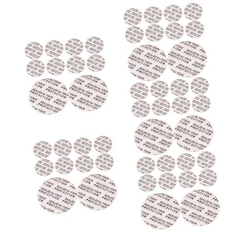 PRETYZOOM 5 Sätze Druckempfindliche Flaschenverschluss Dichtungen Selbstklebende Gasket Für Gläser Flaschen Dosen Zum Sichern Frischhalten 300 Stück * 5 von PRETYZOOM