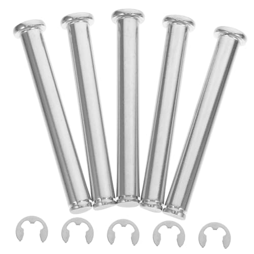 PRETYZOOM 5 Stück Regalverschlüsse für Palettenregale Hochleistungsschrauben Zubehör für Palettenregale Haken für Palettenregale Stecknadel fallen lassen Rostfreier Stahl Silver PRETYZOOM 5 Stück Regalverschlüsse für Palettenregale Hochleistungsschrauben Zubehör für Palettenregale Haken für Palettenregale Stecknadel fallen lassen Rostfreier Stahl Silver von PRETYZOOM
