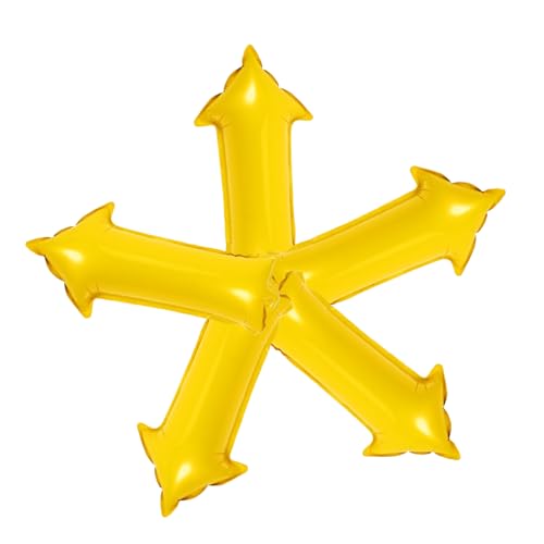 PRETYZOOM 5Er Set Pfeilballon alles zum geburtstag banner luftballons alles zum geburtstag ballonbanner fotohintergrund geburtstagsdekoration Hochzeitsdeko Ballondekoration Yellow PRETYZOOM 5Er Set Pfeilballon alles zum geburtstag banner luftballons alles zum geburtstag ballonbanner fotohintergrund geburtstagsdekoration Hochzeitsdeko Ballondekoration Yellow von PRETYZOOM