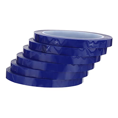 PRETYZOOM 6 Rollen Hitzebeständiges Isolierband Hochtemperatur Klebeband für Haushalt Elektronik Wasser und Ölbeständig Blaue Pet Materialien PRETYZOOM 6 Rollen Hitzebeständiges Isolierband Hochtemperatur Klebeband für Haushalt Elektronik Wasser und Ölbeständig Blaue Pet Materialien von PRETYZOOM