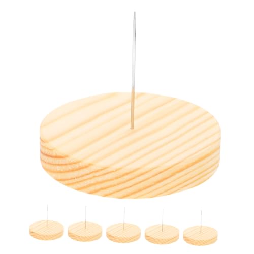 PRETYZOOM 6 Sätze Holzbasis -Ornament Filzpuppen-Holzsockel Modellpuppen mit Ständer Puppenfigurenständer Puppenanzeigehalter Präsentationsständer für Häkelpuppen Puppenständer Metall PRETYZOOM 6 Sätze Holzbasis -Ornament Filzpuppen-Holzsockel Modellpuppen mit Ständer Puppenfigurenständer Puppenanzeigehalter Präsentationsständer für Häkelpuppen Puppenständer Metall von PRETYZOOM