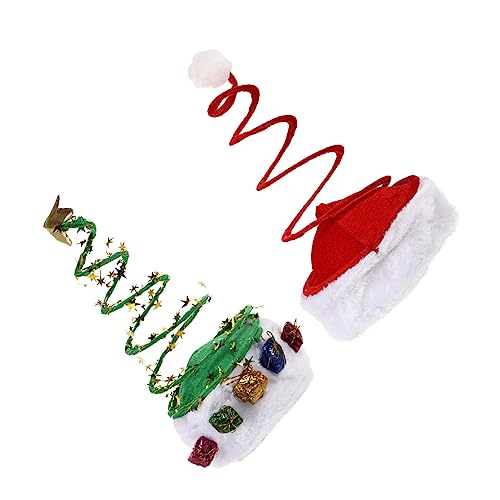 PRETYZOOM 6 Stk Weihnachtsmütze Haarbänder für Damenhaar spiralförmige Haargummis Weihnachtsbaum Kappen weihnachtsparty kopfbedeckung Weihnachtsrequisite Spiral- Hut PRETYZOOM 6 Stk Weihnachtsmütze Haarbänder für Damenhaar spiralförmige Haargummis Weihnachtsbaum Kappen weihnachtsparty kopfbedeckung Weihnachtsrequisite Spiral- Hut von PRETYZOOM