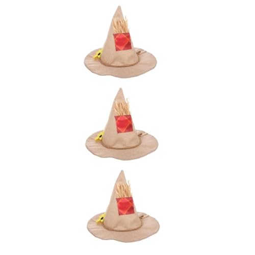 PRETYZOOM 6 Stück Hexen Hut Sonnenblumen -Vogelscheuche Hut Halloween -Vogelscheuche-Kostüm Kostümhut Halloween Hexenkostüm Thanksgiving Fall Yard Ornamente Leinen- Beige PRETYZOOM 6 Stück Hexen Hut Sonnenblumen -Vogelscheuche Hut Halloween -Vogelscheuche-Kostüm Kostümhut Halloween Hexenkostüm Thanksgiving Fall Yard Ornamente Leinen- Beige von PRETYZOOM