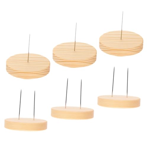 PRETYZOOM 6 Stück Puppenständer holzständer sammlerstücke Handwerkskunst Puppenhalter Kreative Schaustückhalterung Stofftier-Ausstellungsständer Gehäkelte Puppenbasis Metall von PRETYZOOM