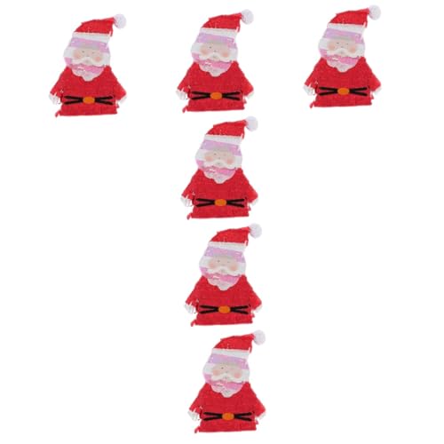 PRETYZOOM Spielzeug Für Draußen 6 Stück Weihnachts-Pinata Weihnachtsdekorationen Große Spielzeuge Für Kinder Mini-Papiertüten Pinatas Weihnachtsmann-Weihnachtsparty-Spiel von PRETYZOOM