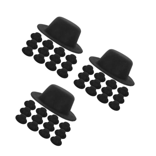 PRETYZOOM 60 Stck. Mini Dekorationshut Hüte für Puppen schwarze kleine Puppenhut Schneemannmütze selber machen Dekoration Zylinder bastelt Schneemannmütze kleine Hüte zum Basteln Stoff PRETYZOOM 60 Stck. Mini Dekorationshut Hüte für Puppen schwarze kleine Puppenhut Schneemannmütze selber machen Dekoration Zylinder bastelt Schneemannmütze kleine Hüte zum Basteln Stoff von PRETYZOOM
