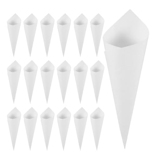 PRETYZOOM 60 Stück Blumenzapfen, Konfetti-Kegel, Rosenblütenblätter, Süßigkeiten, Kraftpapier, Partyzubehör, 17,8 cm PRETYZOOM 60 Stück Blumenzapfen, Konfetti-Kegel, Rosenblütenblätter, Süßigkeiten, Kraftpapier, Partyzubehör, 17,8 cm von PRETYZOOM