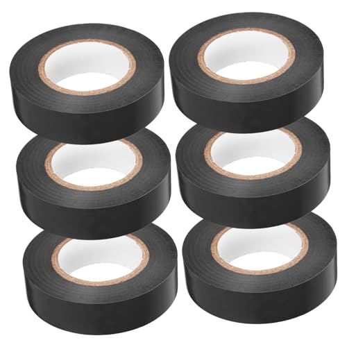PRETYZOOM 6Rollen Elektriker Klebeband Hochtemperaturband Aus Multifunktionales Isolierband Stark Haftend Für Industrie Wohnbereiche von PRETYZOOM