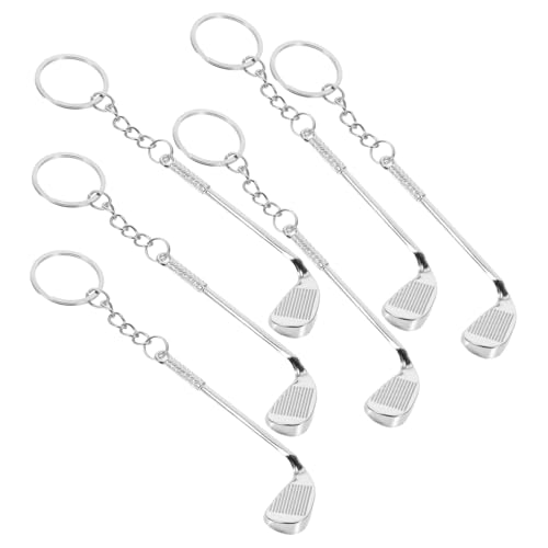 PRETYZOOM 6Stücke Golfschläger Charm Kreative für Golfbegeisterte Partygeschenke und Dekoration für Taschen und Schlüssel von PRETYZOOM