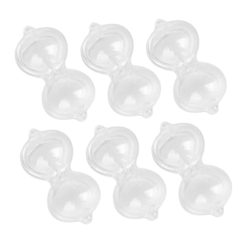 PRETYZOOM 6st Mini -sandglas Netter Timer Zeitschaltuhr Für Süßer Küchentimer Augenmuscheln Zur Augenspülung Süße Küchentimer Cartoon-timer Wasseruhr Zappelspielzeug Plastik Weiß PRETYZOOM 6st Mini -sandglas Netter Timer Zeitschaltuhr Für Süßer Küchentimer Augenmuscheln Zur Augenspülung Süße Küchentimer Cartoon-timer Wasseruhr Zappelspielzeug Plastik Weiß von PRETYZOOM