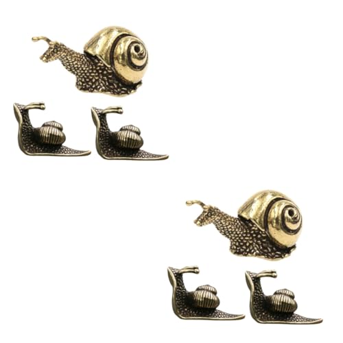 PRETYZOOM 6stücke Teiliges Messing Schneckenfiguren Retro Desktop Deko Für Teezubehör Und Bürogestaltung Handgefertigte Ornamente Für Zuhause Und PRETYZOOM 6stücke Teiliges Messing Schneckenfiguren Retro Desktop Deko Für Teezubehör Und Bürogestaltung Handgefertigte Ornamente Für Zuhause Und von PRETYZOOM