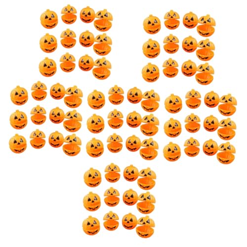 PRETYZOOM 72 Stk Kleine Halloween-Kürbis-Requisiten Geschenkverpackungen Halloween-Dekorationen Halter halloween spielzeug halloween toys bilden Mini Kürbiszubehör Süßes oder Saures Behälter von PRETYZOOM