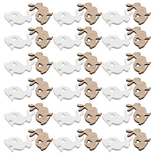 PRETYZOOM 72 Stücke Ostern Anhänger Holz Hasen Holzscheiben Unbehandeltes Holz Streudeko Ostern Zierdeko Baumschmuck Frühling Osterschmuck zum Aufhängen Kinder Basteln Bemalen Spielzeug PRETYZOOM 72 Stücke Ostern Anhänger Holz Hasen Holzscheiben Unbehandeltes Holz Streudeko Ostern Zierdeko Baumschmuck Frühling Osterschmuck zum Aufhängen Kinder Basteln Bemalen Spielzeug von PRETYZOOM