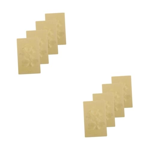 PRETYZOOM 8 Stck. Leibwächterkarte Viel Glückskarte Tai Sui Amulett Amulettkarte Frühlingsfestkarte -Taisui-Karte Taisui-Glückskarten Feng Shui Dekor Kupfer Golden von PRETYZOOM