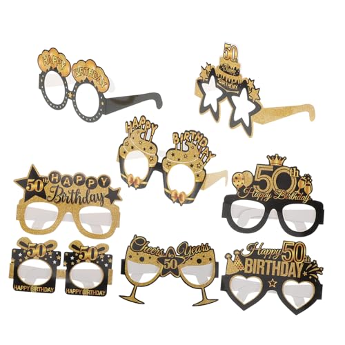 PRETYZOOM 8 Stück Geburtstagsbrille Spaßbrille für Party Geburtstagsfeierbrille Gläser Dekoration kreative Brillen Geburtstagsparty-Brille interessante Brille geburtstag brille Papier PRETYZOOM 8 Stück Geburtstagsbrille Spaßbrille für Party Geburtstagsfeierbrille Gläser Dekoration kreative Brillen Geburtstagsparty-Brille interessante Brille geburtstag brille Papier von PRETYZOOM