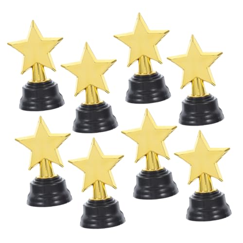 PRETYZOOM 8 Teiliges Trophäenset Mit Fünfzackigem Stern Lustige Trophäe Cheerleading Trophäe Mini Trophäe Fußball Trophäe Für Trophäenauszeichnung Talentshow Dekorationen Kleine PRETYZOOM 8 Teiliges Trophäenset Mit Fünfzackigem Stern Lustige Trophäe Cheerleading Trophäe Mini Trophäe Fußball Trophäe Für Trophäenauszeichnung Talentshow Dekorationen Kleine von PRETYZOOM