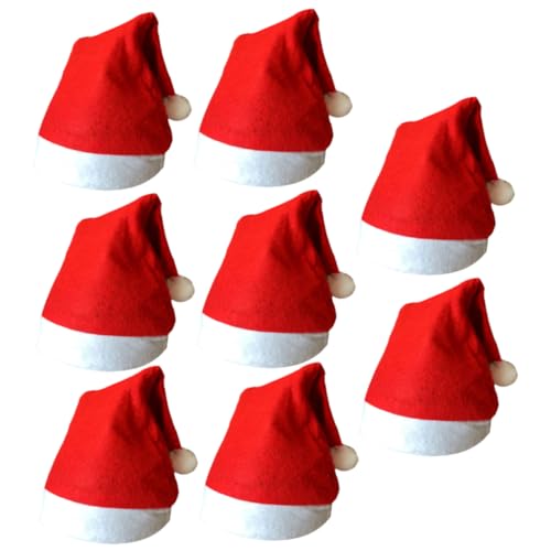PRETYZOOM Weihnachtsmützen Partyhut 8-tlg. Weihnachtsmützen für Erwachsene Kreative Modellierung Leuchtend Rote Weihnachtsmütze Kostüme PRETYZOOM Weihnachtsmützen Partyhut 8-tlg. Weihnachtsmützen für Erwachsene Kreative Modellierung Leuchtend Rote Weihnachtsmütze Kostüme von PRETYZOOM