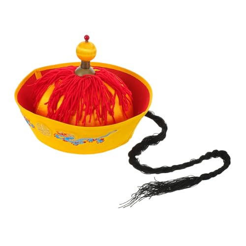 PRETYZOOM Antiker Opernhut Kaiserhut Chinesischer Hut Drama Requisitenhut Retro Chinesischer Hut Antike Kappe Rollenspielhut PRETYZOOM Antiker Opernhut Kaiserhut Chinesischer Hut Drama Requisitenhut Retro Chinesischer Hut Antike Kappe Rollenspielhut von PRETYZOOM