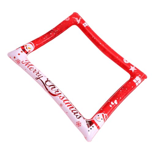 PRETYZOOM Fotorahmen Weihnachtsfotozubehör Partyzubehör Weihnachtsfoto-Requisite Partybevorzugung Party-Requisite Party- Foto-Requisitenrahmen Lustige Fotokabinen-Requisiten von PRETYZOOM