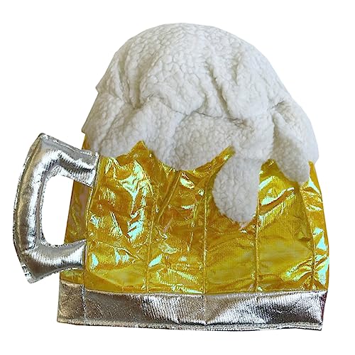 PRETYZOOM Bierhut Rollenspielkostüm Make-up-accessoires Cosplay-zubehör Partyhüte Aus Schaumstoff Bier Partyartikel Kreative Partyhüte Cartoon-kappe Partyhut-requisite Festival-hut-ornament von PRETYZOOM