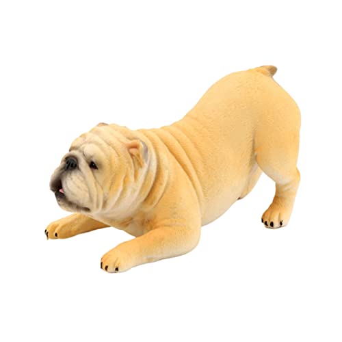 PRETYZOOM Bulldogge-Verzierung tierfiguren für für Kuchen Dekoration hühner Bulldogge-Ornament aus Kunststoff Modell der frühkindlichen Bildung Plastik PRETYZOOM Bulldogge-Verzierung tierfiguren für für Kuchen Dekoration hühner Bulldogge-Ornament aus Kunststoff Modell der frühkindlichen Bildung Plastik von PRETYZOOM