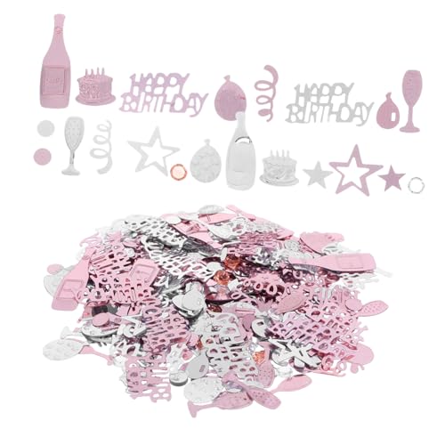 PRETYZOOM Bunte Geburtstagskonfetti Tischdekoration Packung Happy Birthday Streudeko für Kuchen Tischmitte Party Diy Bastelbedarf PRETYZOOM Bunte Geburtstagskonfetti Tischdekoration Packung Happy Birthday Streudeko für Kuchen Tischmitte Party Diy Bastelbedarf von PRETYZOOM