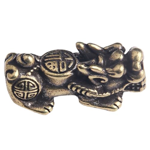 PRETYZOOM Chinesische Perlen Für Die Schmuckherstellung Chinesische Charms Für Die Schmuckherstellung Chinesische Charms Für Armbänder Chinesische Reize Piyao-Charme Pi Yao Charme Messing von PRETYZOOM