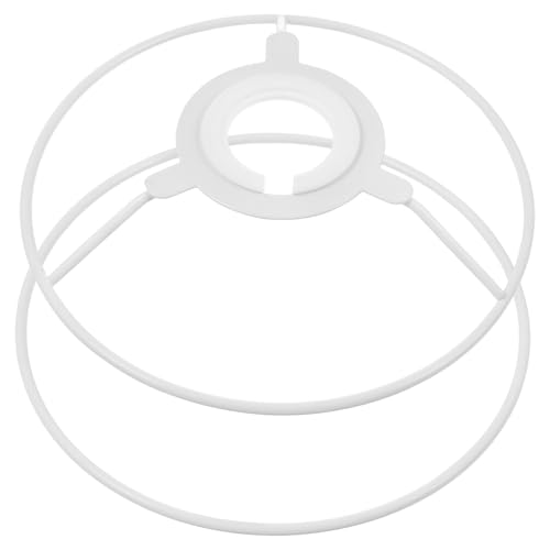 PRETYZOOM Deckenleuchte Ring Lampenschirm Halterung 3 Stück Lampenschirm Ring Sets Mit Gestellen Manuell Aus Weißem Deckenmetall PRETYZOOM Deckenleuchte Ring Lampenschirm Halterung 3 Stück Lampenschirm Ring Sets Mit Gestellen Manuell Aus Weißem Deckenmetall von PRETYZOOM