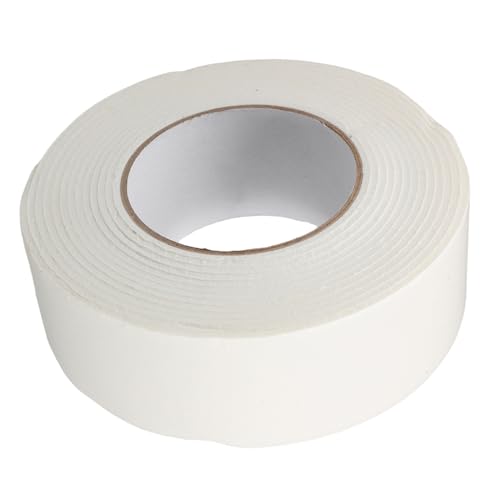 PRETYZOOM Doppelseitiges Klebeband Doppelseitiges Klebeband Automobil Schaume Doppelseitige Bänder Doppelklebeband Schwer Autoklebeband Wasserdichte Doppelseitige Pads Wickelband Weiß Schaum von PRETYZOOM