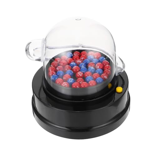PRETYZOOM Elektrische Jackpot lotteriemaschine Leicht Tragbar Für Party Spiele Familien Spaß Traditionelle Glückszahlen Auswahl Ohne Batterie von PRETYZOOM