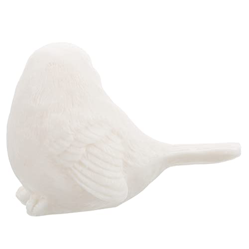 PRETYZOOM Elster-Ornamente Figuren Ornamente Netz Spinne Schädelverzierung bürodeko büro Dekoration wohnzimmerdeko hochzeitsdeko Vogelhandwerk aus Keramik Bürotischplatte Ornament Weiß von PRETYZOOM