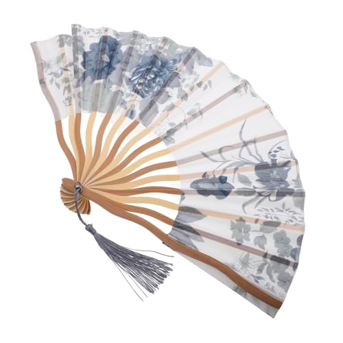 PRETYZOOM Faltfächer aus Seide Kung-Fu-Faltfächer -Handheld Taichi-Kung-Fu-Fan Stofffächer-Requisite für chinesischen Tanz chinesische Fans japanischer faltbarer fächer Holz Grau PRETYZOOM Faltfächer aus Seide Kung-Fu-Faltfächer -Handheld Taichi-Kung-Fu-Fan Stofffächer-Requisite für chinesischen Tanz chinesische Fans japanischer faltbarer fächer Holz Grau von PRETYZOOM