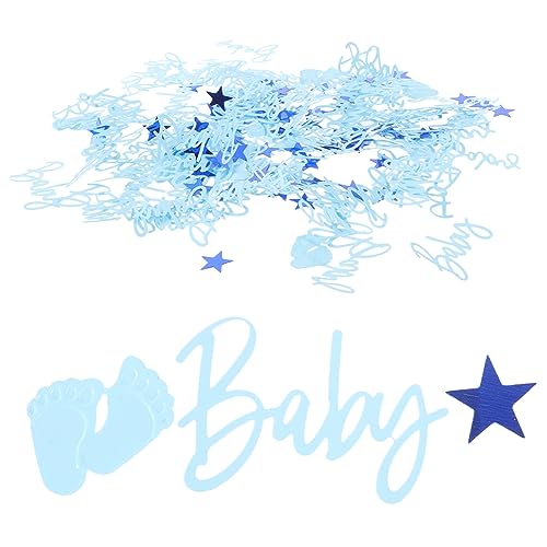 PRETYZOOM Fußabdruck Party Konfetti Blau mit Sternen Festliche Geburtstagsdeko Shower Tischdeko Bunte Fußform Konfettistreu für Taufe und Geburtstagsfeier PRETYZOOM Fußabdruck Party Konfetti Blau mit Sternen Festliche Geburtstagsdeko Shower Tischdeko Bunte Fußform Konfettistreu für Taufe und Geburtstagsfeier von PRETYZOOM