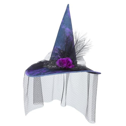 PRETYZOOM Halloween Hexenhut Männer Cosplay Partyhut Breite Krempe Hexenhut Neuartiges Cosplay Zubehör Hexenhüte Cosplay Zubehör Hexenkostüme Halloween Zubehör Kostümzubehör Stoff PRETYZOOM Halloween Hexenhut Männer Cosplay Partyhut Breite Krempe Hexenhut Neuartiges Cosplay Zubehör Hexenhüte Cosplay Zubehör Hexenkostüme Halloween Zubehör Kostümzubehör Stoff von PRETYZOOM