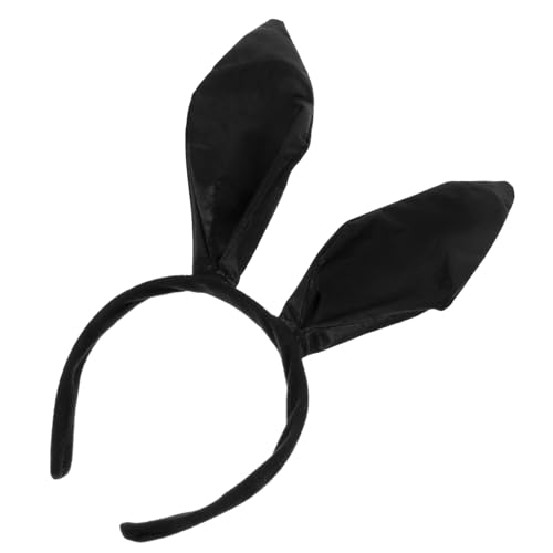 PRETYZOOM Hasenmädchen Stirnband Hasen-stirnband Hasen-haar-accessoires Hasenohren Stirnband Ohren-stirnband Verkleiden Hasen-kostüm-stirnband Make-up-haarband Requisiten Stoff Kleidung von PRETYZOOM