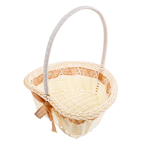 PRETYZOOM Herzförmiger Blumenkorb Hochzeitsblütenblätter Herzen Geschenkkorb Für Die Dusche Party Weidenkorb Mini Blumenmädchenkörbe Künstliche Brautgäste Geflochtener Korb Kleiner PRETYZOOM Herzförmiger Blumenkorb Hochzeitsblütenblätter Herzen Geschenkkorb Für Die Dusche Party Weidenkorb Mini Blumenmädchenkörbe Künstliche Brautgäste Geflochtener Korb Kleiner von PRETYZOOM