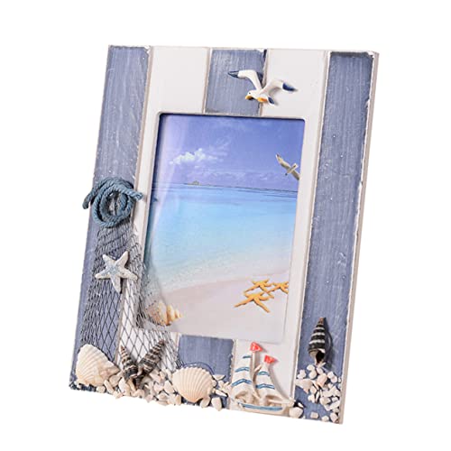 PRETYZOOM Holz Bilderrahmen Mediterraner Stil Kreativer Bilderhalter Einfacher Fotorahmen für Büro Wohnzimmer Schlafzimmer Tischdekoration PRETYZOOM Holz Bilderrahmen Mediterraner Stil Kreativer Bilderhalter Einfacher Fotorahmen für Büro Wohnzimmer Schlafzimmer Tischdekoration von PRETYZOOM