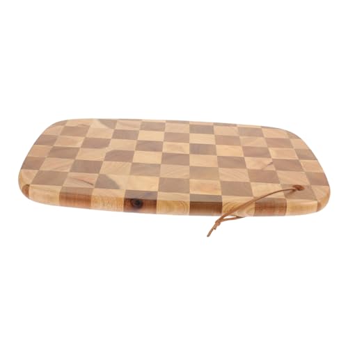 PRETYZOOM Holz Schneidebrett Doppelseitiges Küchenbrett für Fleisch und Gemüse Langlebig und Pflegeleicht für Zuhause und Gastronomie PRETYZOOM Holz Schneidebrett Doppelseitiges Küchenbrett für Fleisch und Gemüse Langlebig und Pflegeleicht für Zuhause und Gastronomie von PRETYZOOM