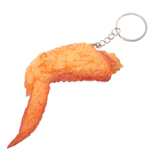 PRETYZOOM Huhn dehnbarer Schlüsselanhänger Hühnerdekor schlusselanhanger schlüsselanhänger tier Simulation Lebensmittelmodell Anhänger Hängender Schlüsselanhänger mit Hühnerflügel Metall PRETYZOOM Huhn dehnbarer Schlüsselanhänger Hühnerdekor schlusselanhanger schlüsselanhänger tier Simulation Lebensmittelmodell Anhänger Hängender Schlüsselanhänger mit Hühnerflügel Metall von PRETYZOOM