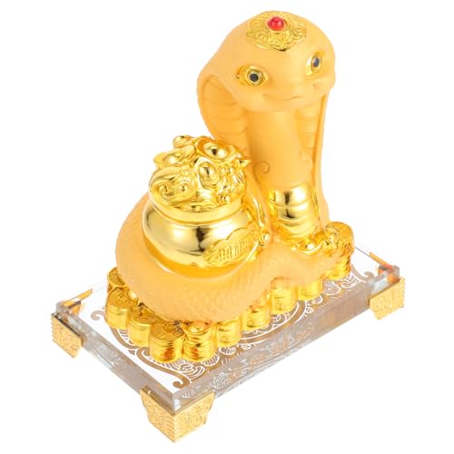 PRETYZOOM Jahr Der Schlange Ornamente Schlangenstatue 2025 Schlangenfigur Schlangenstatue Für Reichtum Schlangenpartydekorationen Schlangensammelstatue Tierkreis Schlangenstatue Tier PRETYZOOM Jahr Der Schlange Ornamente Schlangenstatue 2025 Schlangenfigur Schlangenstatue Für Reichtum Schlangenpartydekorationen Schlangensammelstatue Tierkreis Schlangenstatue Tier von PRETYZOOM