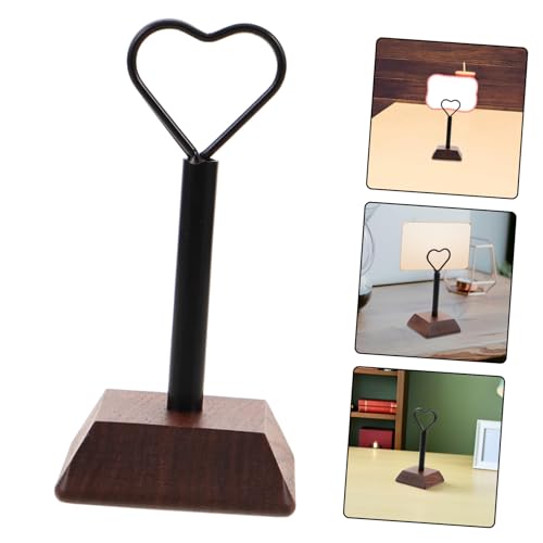 PRETYZOOM Japanische Holz-tischkartenhalter mit Herz-clip Natürlicher Holzständer für Fotos Memo Menükarten Vielseitiger Tischaufsteller für Hochzeiten Geburtstage Restaurants und PRETYZOOM Japanische Holz-tischkartenhalter mit Herz-clip Natürlicher Holzständer für Fotos Memo Menükarten Vielseitiger Tischaufsteller für Hochzeiten Geburtstage Restaurants und von PRETYZOOM