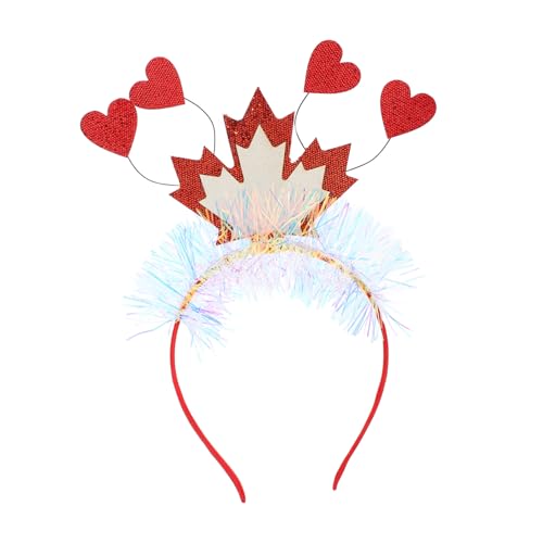 PRETYZOOM Kanada-tag-stirnband Make -up -stirnband Herzkonfetti Amor-kostüm Ahornblatt Haarband Stirnbänder Für Männer Herzen Haarbänder Frauen Hautpflege-armbänder Bandeau Rot Plastik PRETYZOOM Kanada-tag-stirnband Make -up -stirnband Herzkonfetti Amor-kostüm Ahornblatt Haarband Stirnbänder Für Männer Herzen Haarbänder Frauen Hautpflege-armbänder Bandeau Rot Plastik von PRETYZOOM