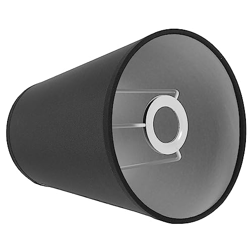 PRETYZOOM Kleiner Lampenschirm Kronleuchter-Schirm Lampenschirm Zum Aufstecken Ersatz Für Tischlampen Und Stehlampen Stoff-Lichtabdeckung Schwarz PRETYZOOM Kleiner Lampenschirm Kronleuchter-Schirm Lampenschirm Zum Aufstecken Ersatz Für Tischlampen Und Stehlampen Stoff-Lichtabdeckung Schwarz von PRETYZOOM