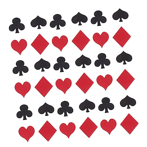 PRETYZOOM Poker-partyzubehör Konfetti-ornamente Zum Thema Poker 200 Stück Papierfüller Für Elegante Dekorationen PRETYZOOM Poker-partyzubehör Konfetti-ornamente Zum Thema Poker 200 Stück Papierfüller Für Elegante Dekorationen von PRETYZOOM