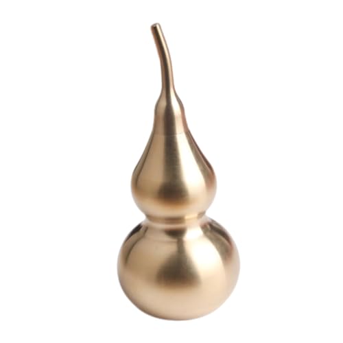PRETYZOOM Kupfer Kürbis Ornament Tischdekoration Handgefertigtes Kürbis Modell aus Kupfer Wohnaccessoire für Wohnzimmer Büro Kreative Deko für Verschiedene Anlässe von PRETYZOOM