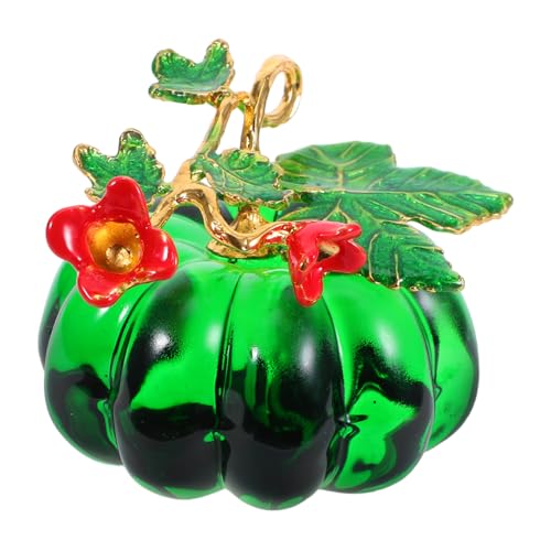 PRETYZOOM Kristall Kürbis Figurine Herbstdeko Mini Deko Ornament für Thanksgiving Halloween Tischdekoration PRETYZOOM Kristall Kürbis Figurine Herbstdeko Mini Deko Ornament für Thanksgiving Halloween Tischdekoration von PRETYZOOM