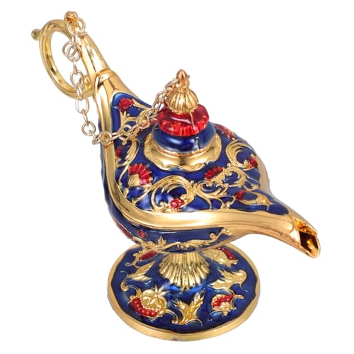 PRETYZOOM Magische Lampe Votiv- Geburtstagsdekorationen Dekorative Hausverzierung Mini- Mittelstücke Dekoration Für Lampenschmuck Wohnkultur Gold Zinklegierung Blue PRETYZOOM Magische Lampe Votiv- Geburtstagsdekorationen Dekorative Hausverzierung Mini- Mittelstücke Dekoration Für Lampenschmuck Wohnkultur Gold Zinklegierung Blue von PRETYZOOM